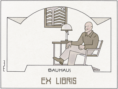 2 Ex libris Bauhaus