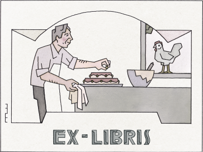 22 Ex libris Koekebakker