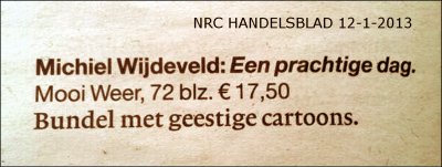 Aankondiging NRC 2013